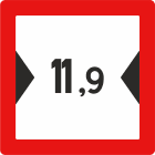 Melbye - Farvannsskilt hovedskilt