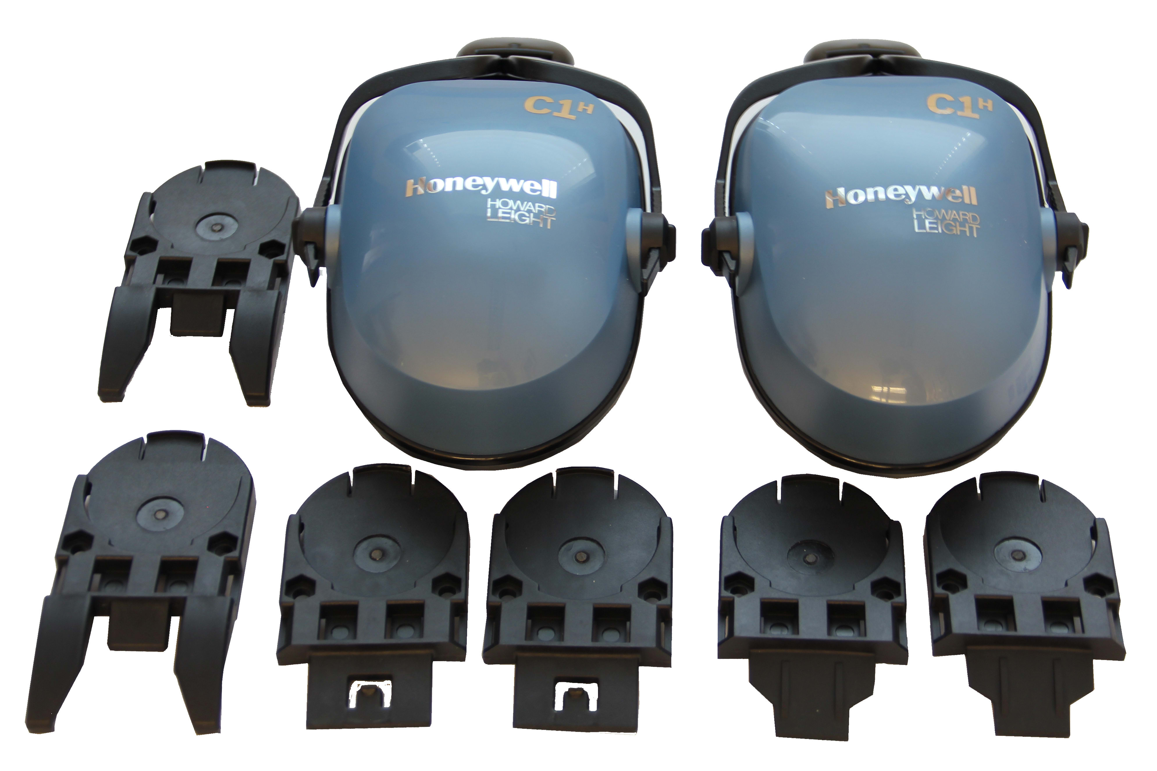 Melbye - Hørselvern for hjelm, blå Dem C1H