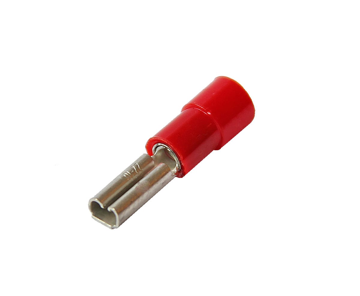 Melbye - Isolert flatstifthylse 0,5-1,5 2,8x0,8 RF-F308