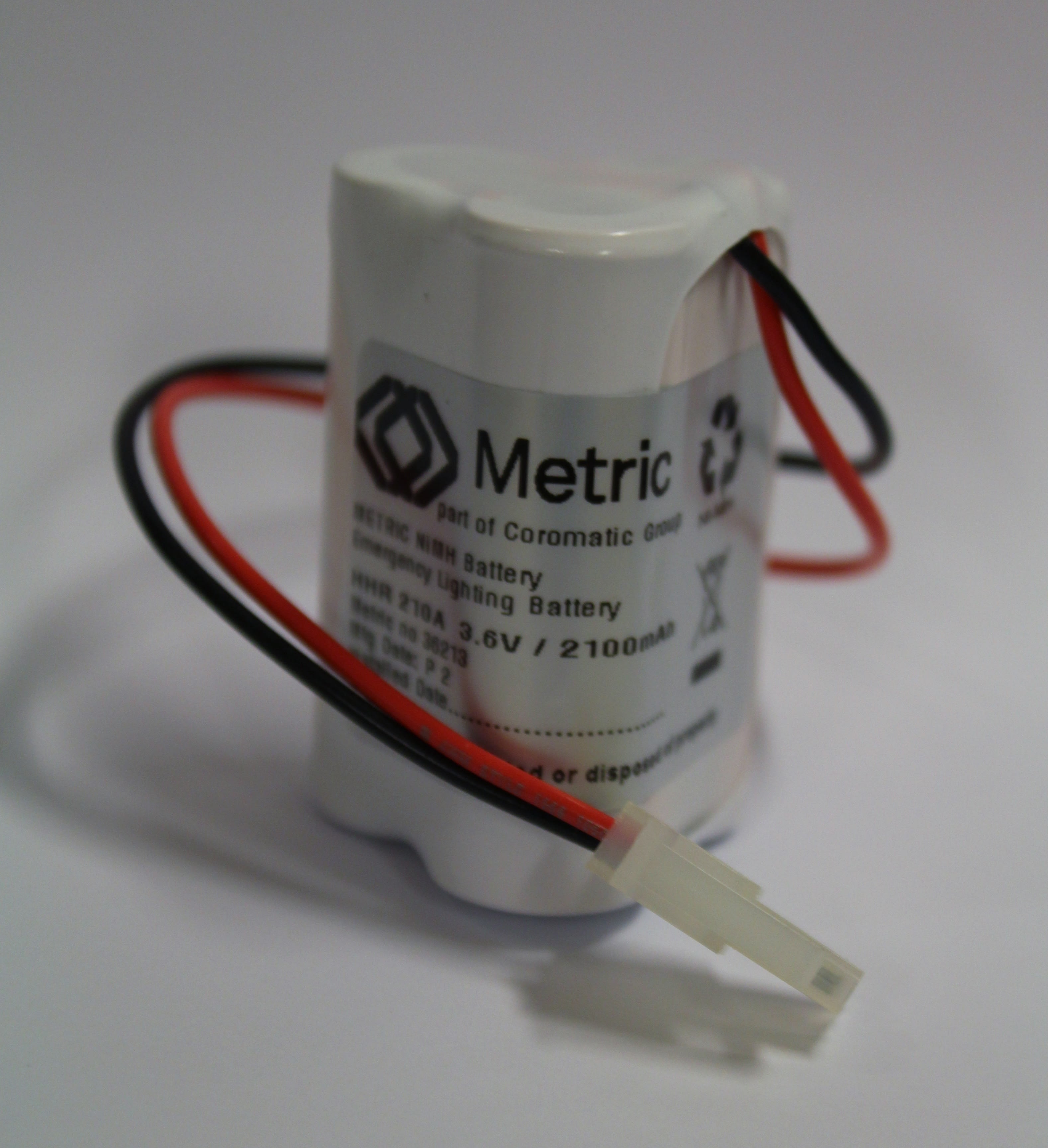 Coromatic AS - Batteripakke 3,6V 2,1Ah NiMh