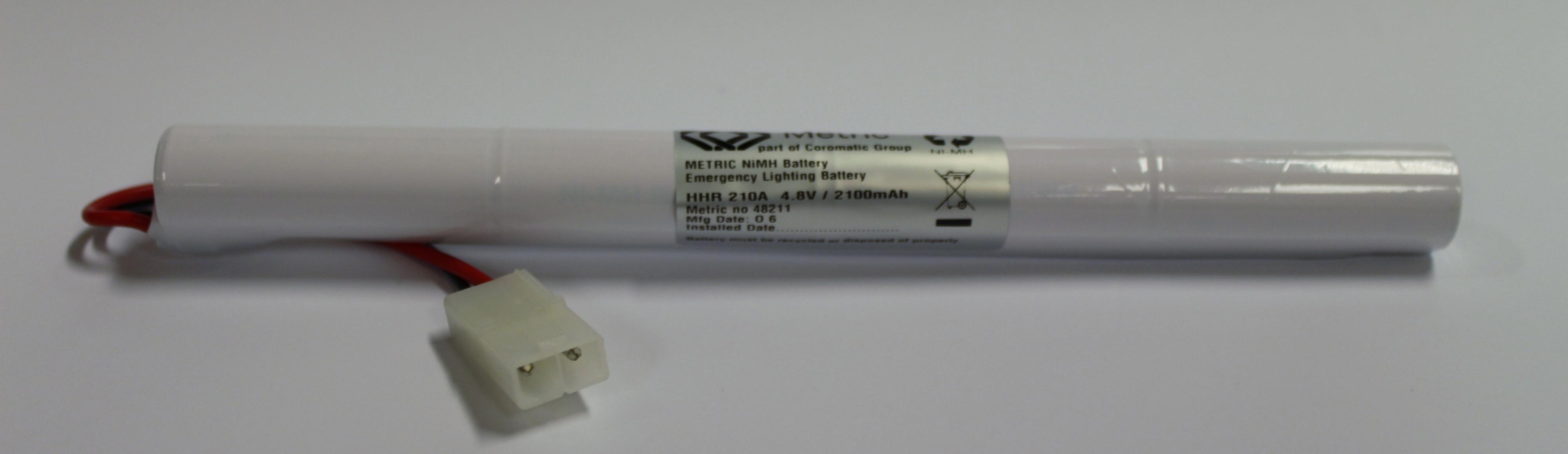 Coromatic AS - Batteripakke 4,8V 2,1Ah NiMh