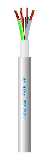 nkt cables - PFXP 500V FR 4G1,5 B 50