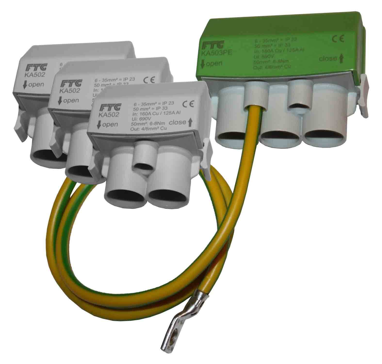 Stansefabrikken - Koblingssett 230V VEILYS 4 KLEMMER
