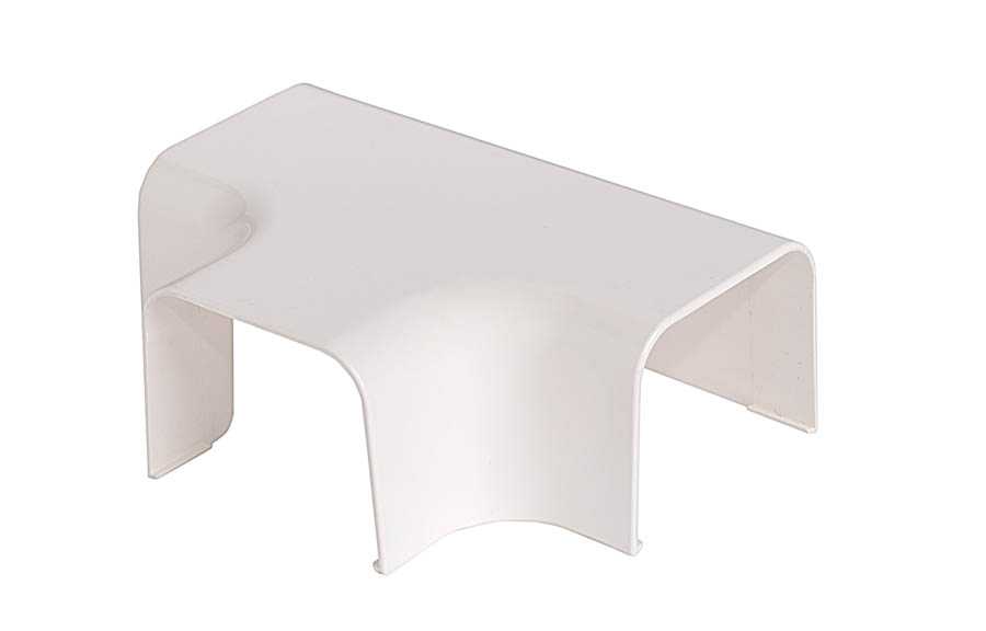 Grøntklima AS - T-ledd, kanal, 80 x 60mm hv. til Standard og Artic