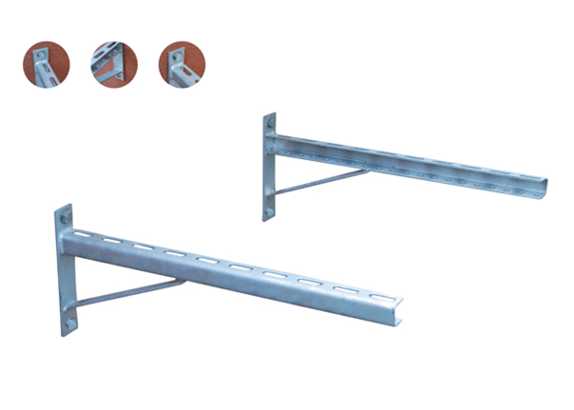 Grøntklima AS - Veggbrakett, SZW500 150kg, varmgalvanisert, 2pk
