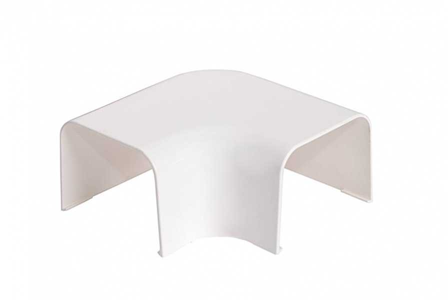 Grøntklima AS - Flatbend, kanal, 80 x 60mm hv., til Standard og Artic