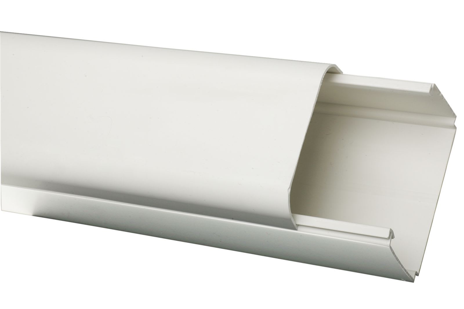 Grøntklima AS - Montasjekanal, 80 x 60mm hv., Standard, med folie, 2m