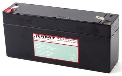 Coromatic AS - Blybatteri FP634 6V 3,4Ah