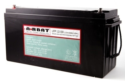 Coromatic AS - Blybatteri LFP12150 12V 150Ah
