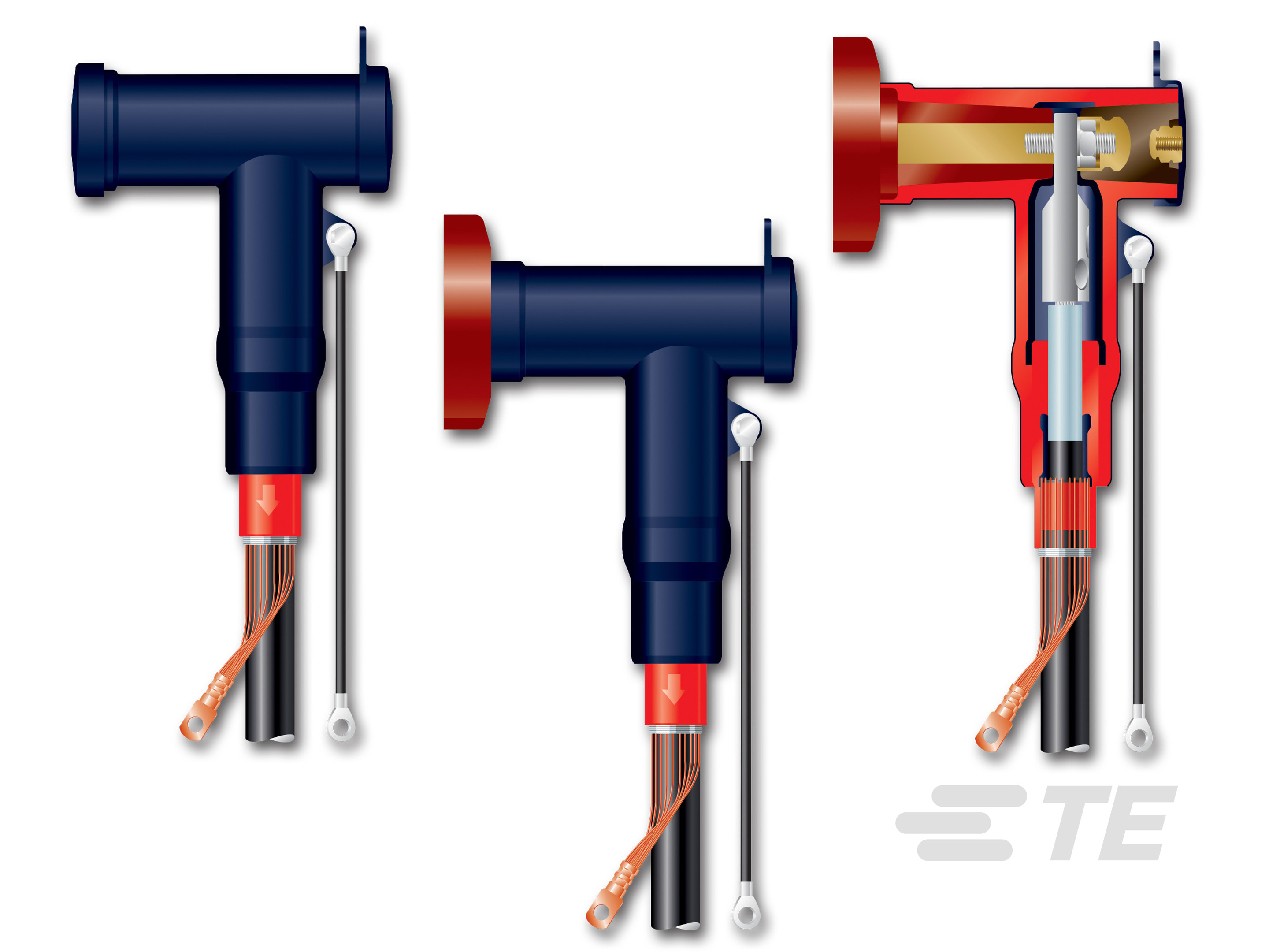 TE Connectivity - RSTI-6856 800A 24KV 240-400MM