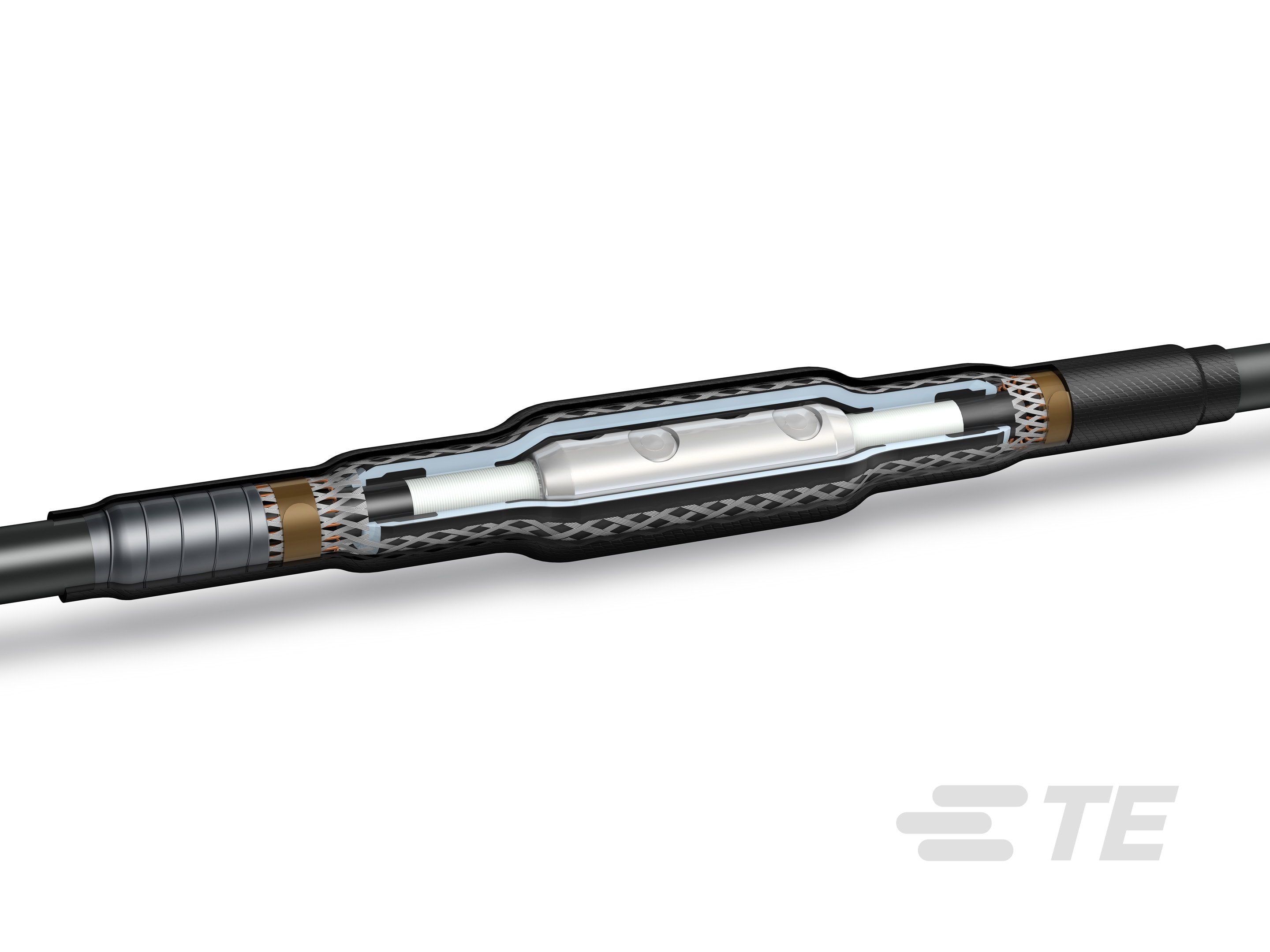 TE Connectivity - Skjøt kaldkrymp 12kV 240-400