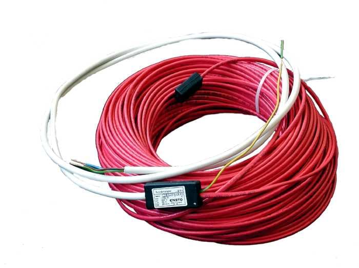 Ensto Nor AS - Varmekabel, 40m, 6,0-11,0m2, 900W, 20W/m