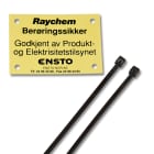 Ensto Nor AS - Merkeskilt for Skjermede kontakter