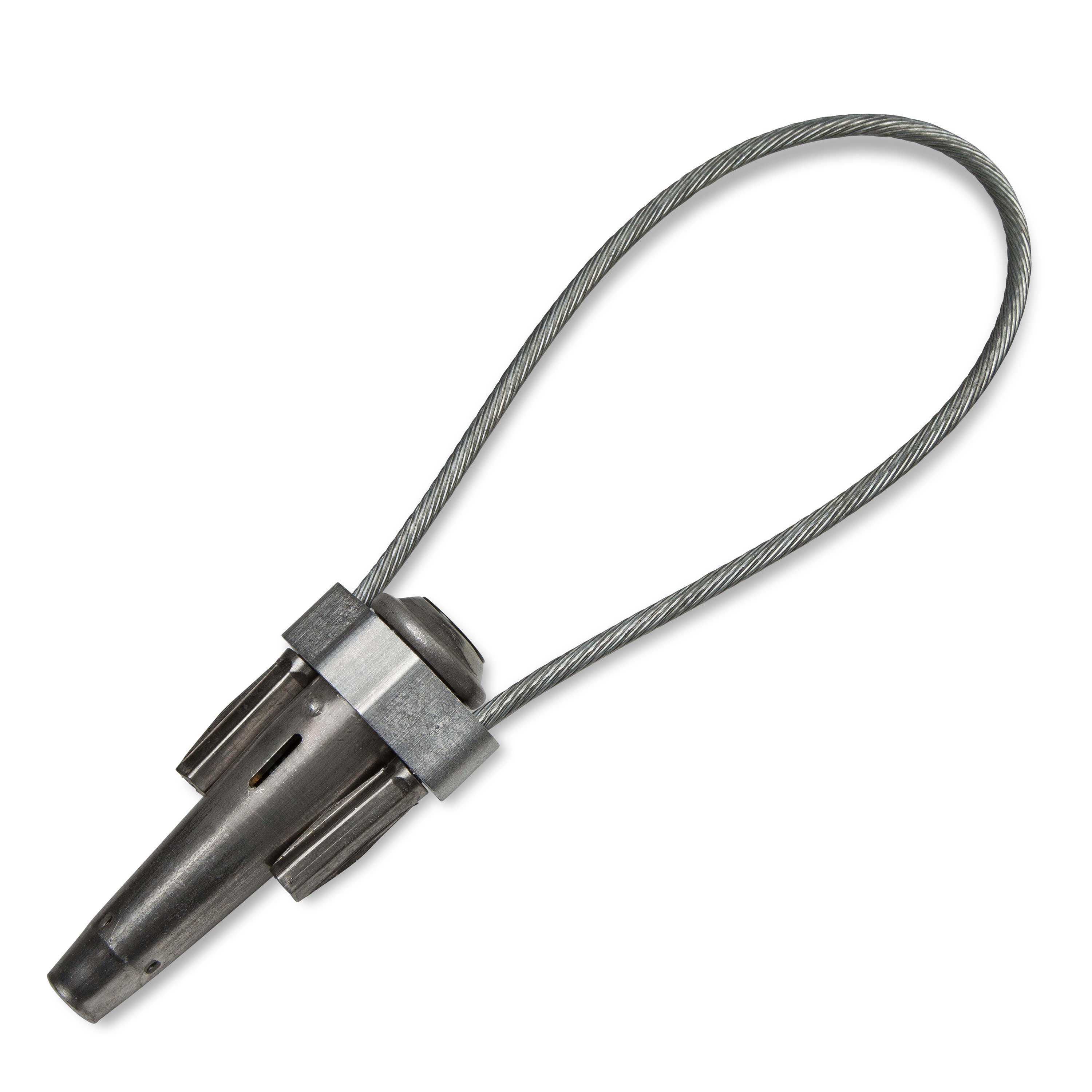 Ensto Nor AS - Bardunkjoks 205mm wire EGO 5255. Ø 3,68-5,46 mm.