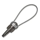 Ensto Nor AS - Bardunkjoks 205mm wire EGO 5255. Ø 3,68-5,46 mm.