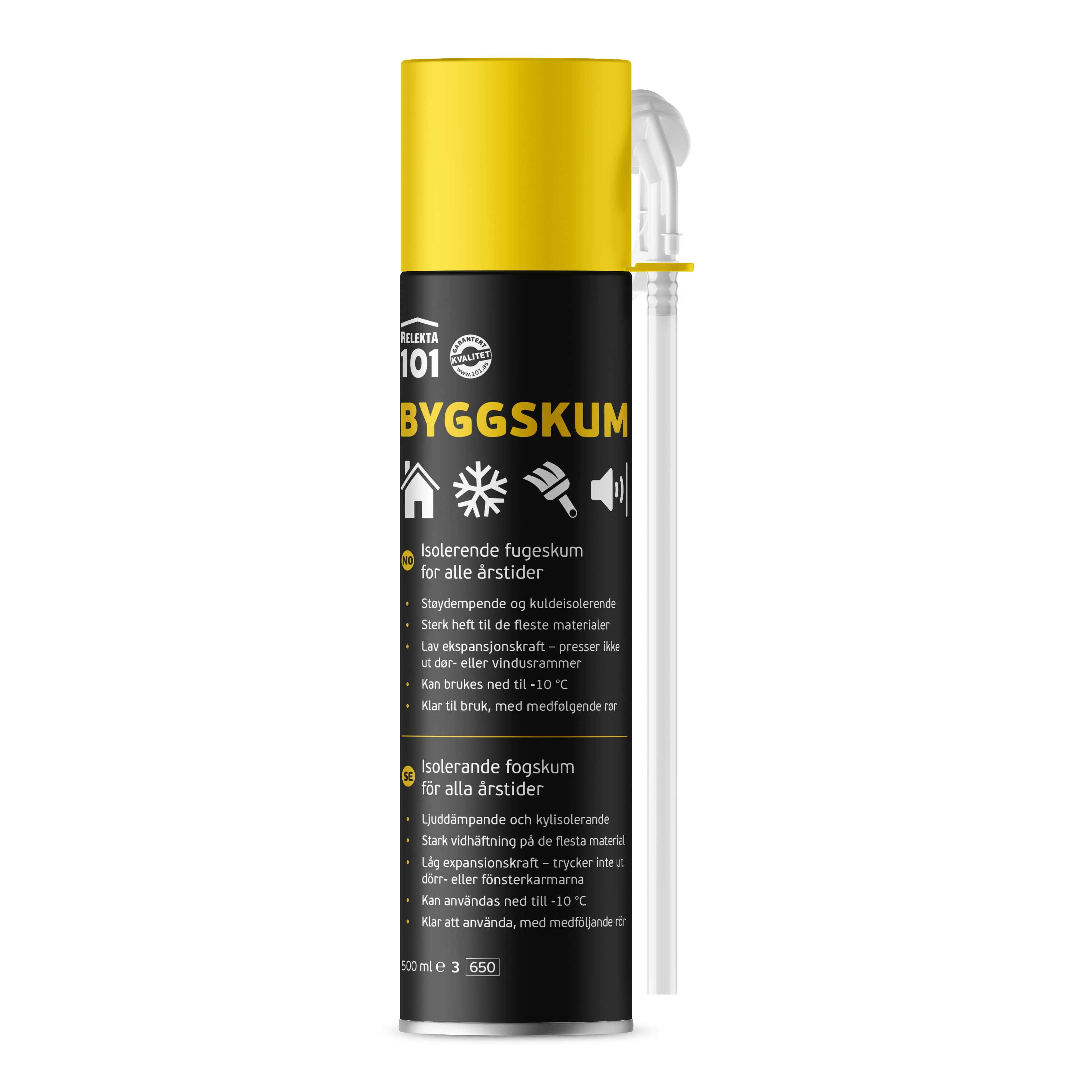 Relekta - Fugeskum 101 Byggskum 500 ml