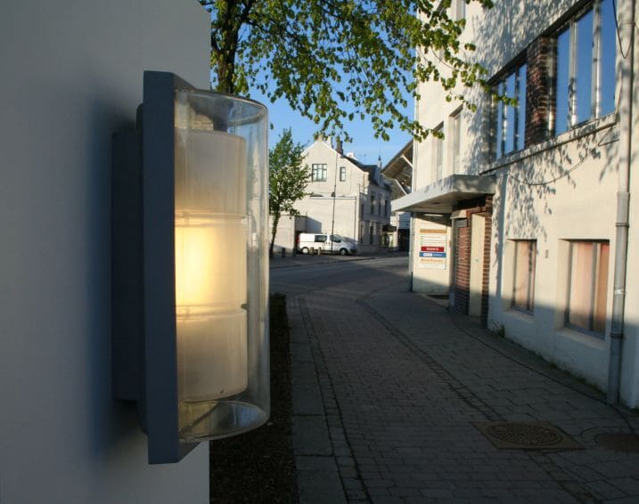 Nordlux - Via vegg E27 aluminium