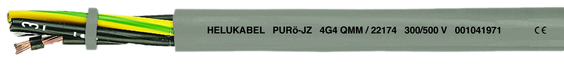 Primatec AS - PUR-JZ 18G1 GRÅ PUR/PVC KABEL