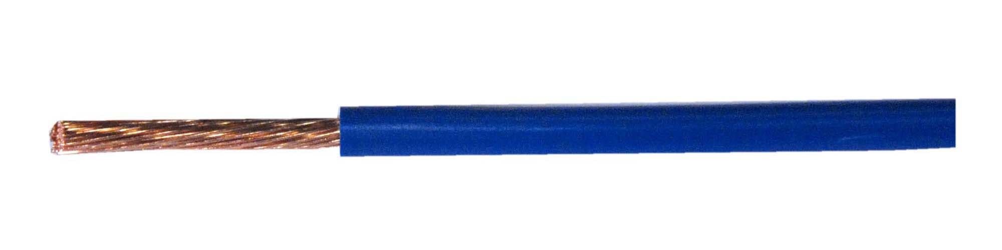 Tec Con - RK (H07V-K)  6,0 Blå trommel