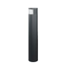 Esylux - BOLLARD ALVA 180° 940 / 170 16 W 3000K ANTHRACITE MILKY ON/OFF