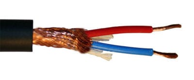 Belden Wire & Cable - Mikrofonkabel 1p analog sort