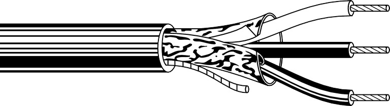 Belden Wire & Cable - Belden 5501FE 3leder,Skj,PVC