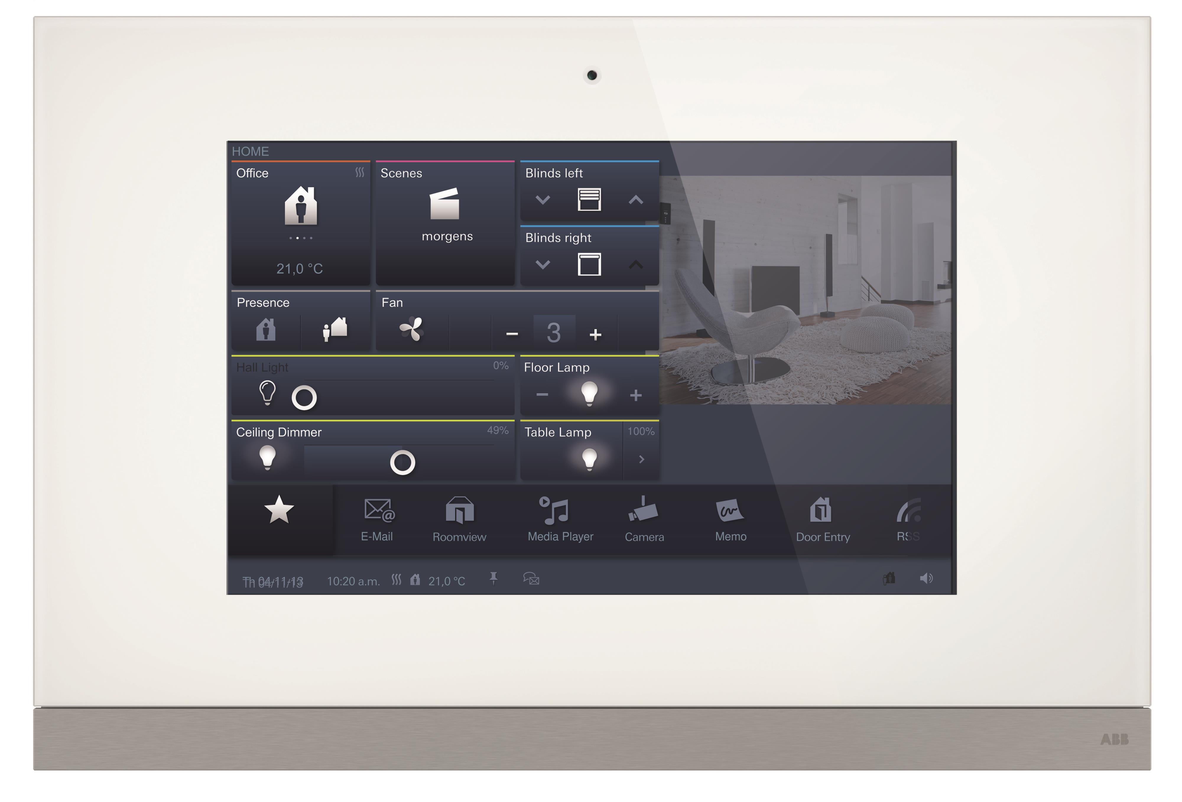 ABB Electrification - ComfortTouch 12" hvit