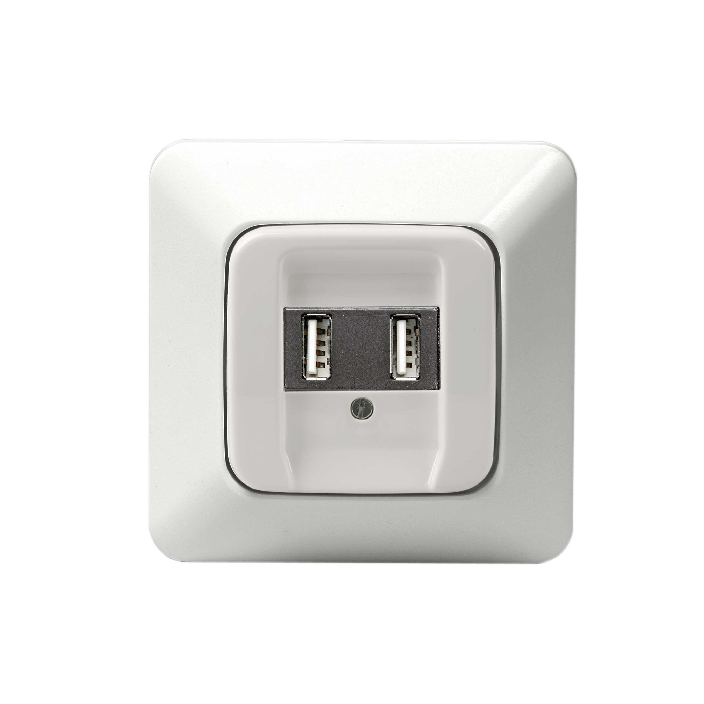 ABB Electrification - Ladestasjon med 2 x USB for standard veggboks