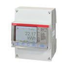 ABB Electrification - Måler 1F A41 412-100 - Gull, Dir, 57-288 V, 50/60 Hz, Akt Cl. 1 & B, RS-485, IR, Puls