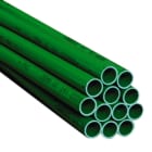 Pipelife - 25 mm grønne PVC brannvarslingsrør, 4 m