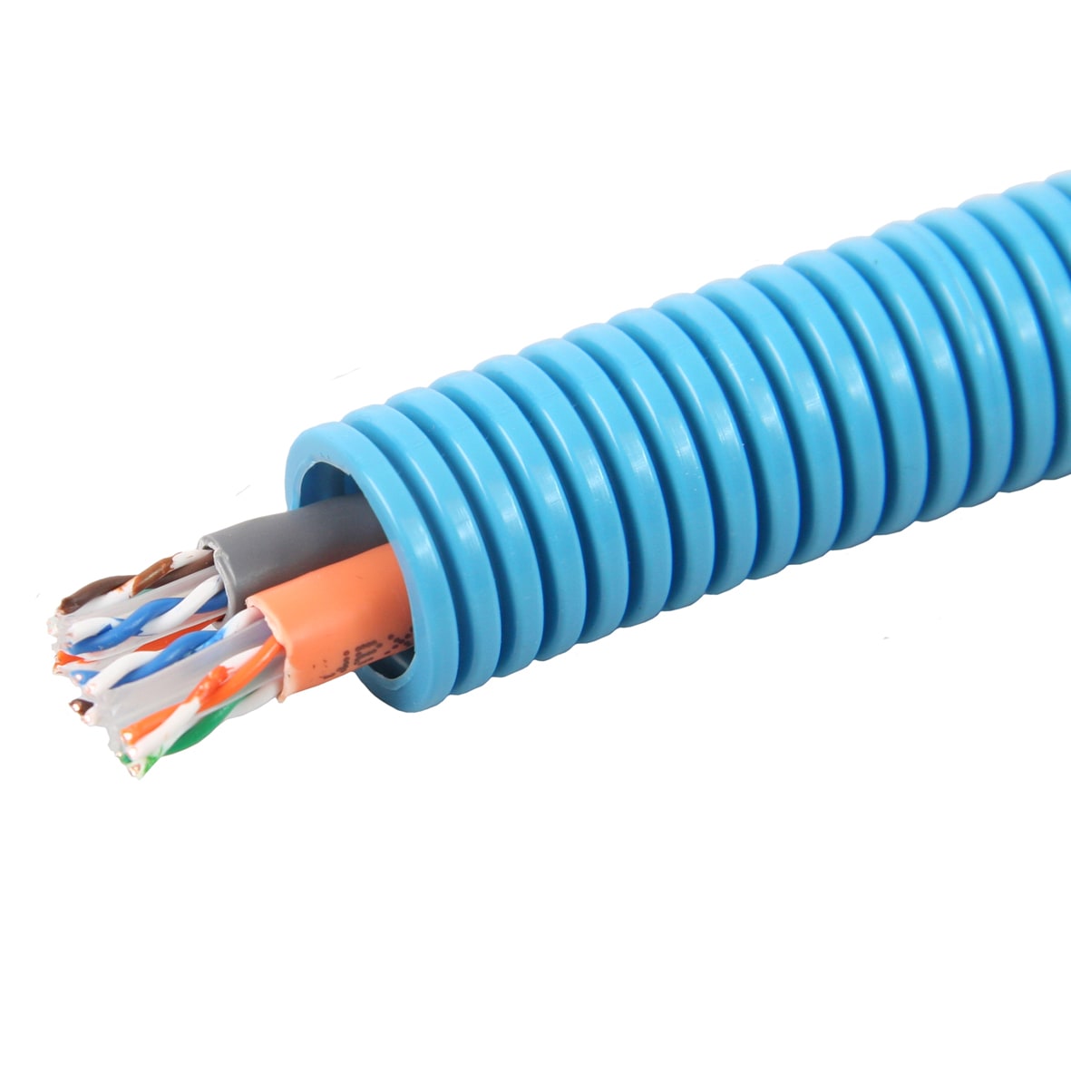 Pipelife - 20mm Powerline m/U/UTP 2xCat 6 - 50m, blå