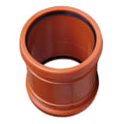 Pipelife - 125 mm PP løpemuffe for PVC kabelrør