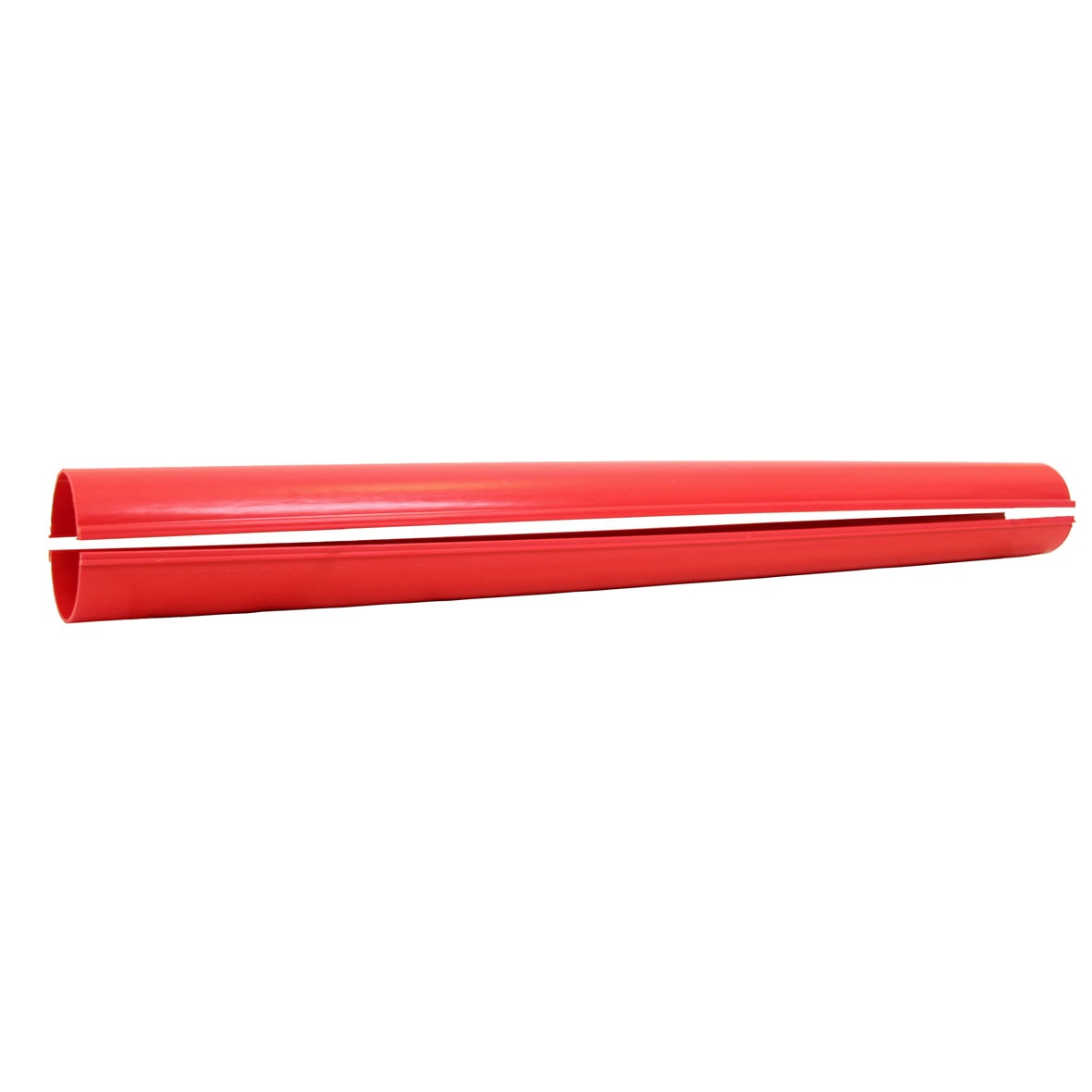 Pipelife - 110x2,2 mm rød PVC splittet kabelrør, 6 m