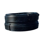 Pipelife - 40mm 150m PE100 RC SDR11 glatte rør i kveil, sort m/blå stripe