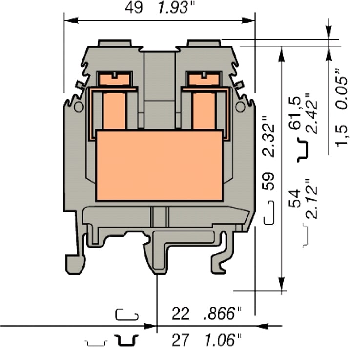 ABB Electrification - REKKEKLEMME M35/16