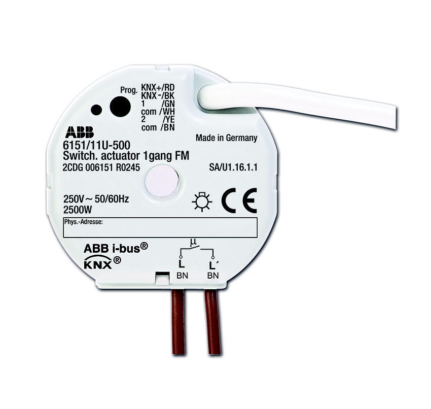 ABB Electrification - Feltmontert rele, 1x16A