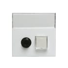 ABB Electrification - Impressivo sentral plate Signal JACK/KN Hvit