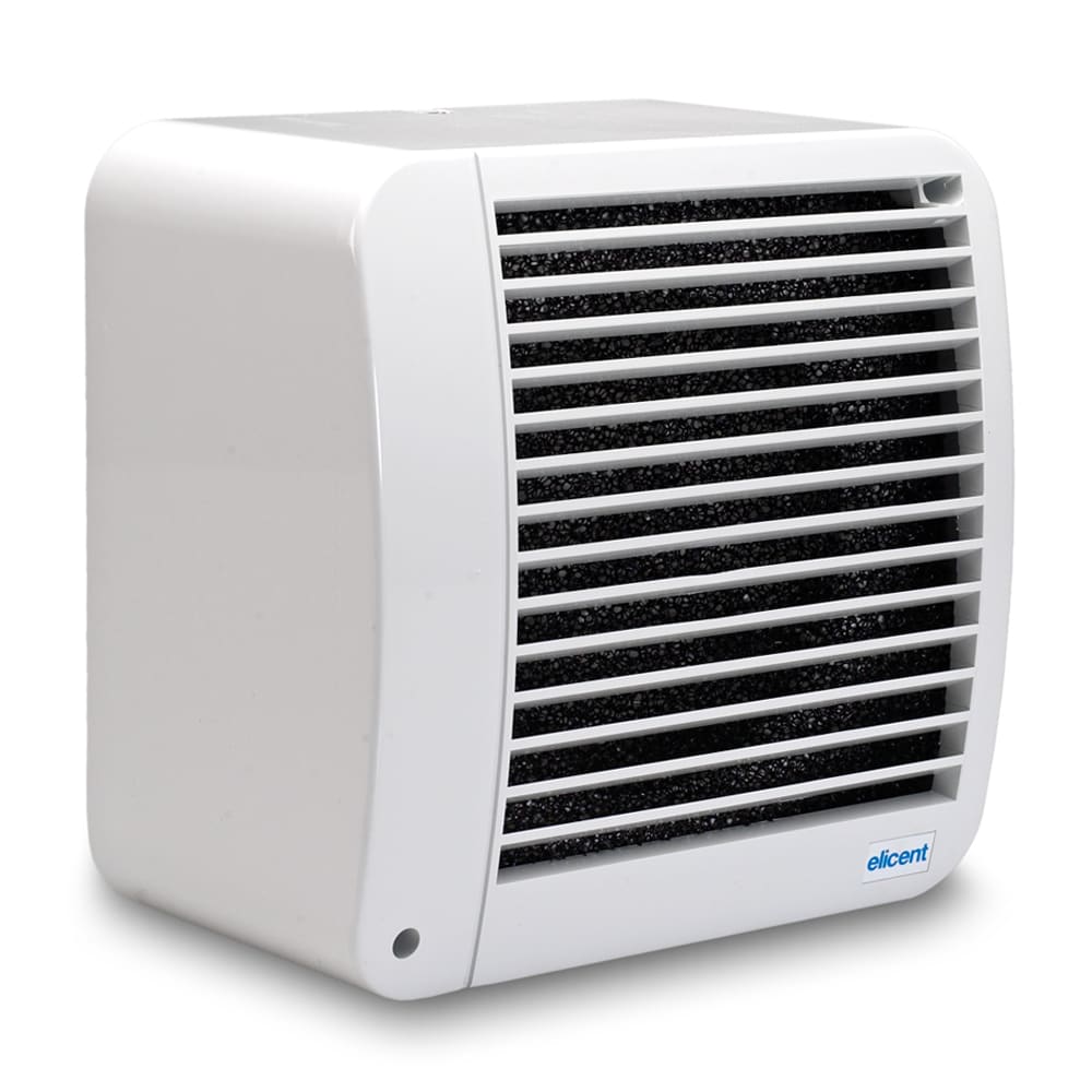 ELICENT S.p.A. - FLUX 100K-12V, 4" SELV baderomsvifte m/spjeld