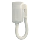 Mediclinics - SmartFlow Hair SC0004, hårtørker i hvit plast m/slange