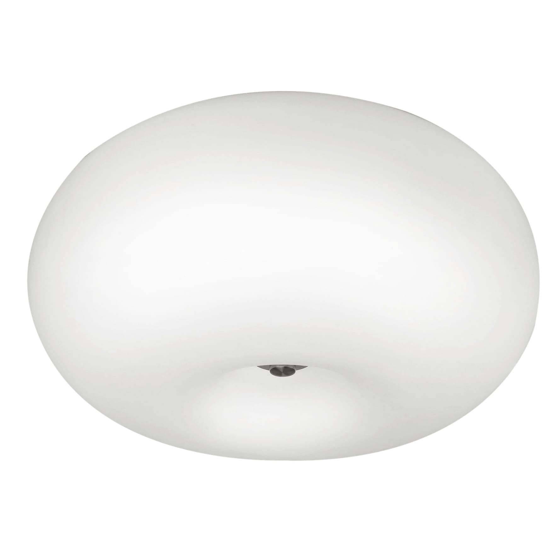 Eglo Leuchten GmbH - OPTICA Plafond Matt Nikkel/Opal 2x60W E27 Ø35CM