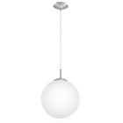 Eglo Leuchten GmbH - RONDO 2 TAKLAMPE MATT NIKKEL/OPAL Ø30CM 21W LED