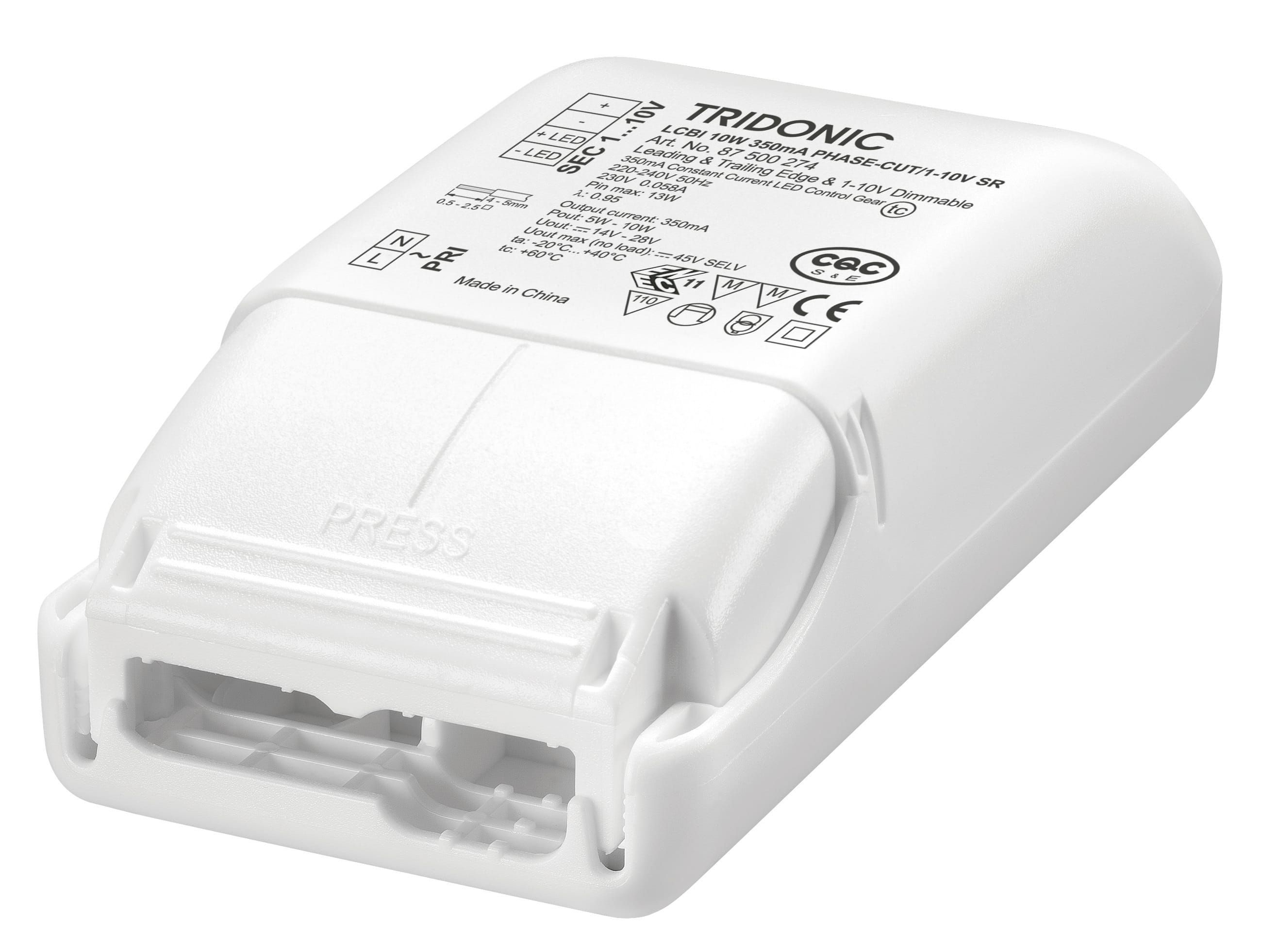 Tridonic - LED driver LCBI 350mA 10W SR