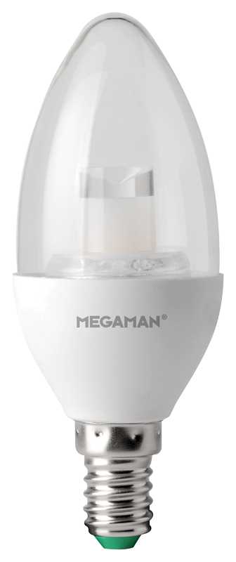 Megaman - LED Klar mignon E14 2700K 6W 470lm DimToWarm