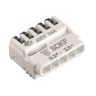 Electro Terminal - SMARTklemme SDKF 5 Hvit 50 stk