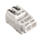 Electro Terminal - SMARTklemme SDKF 2 Hvit 100 stk
