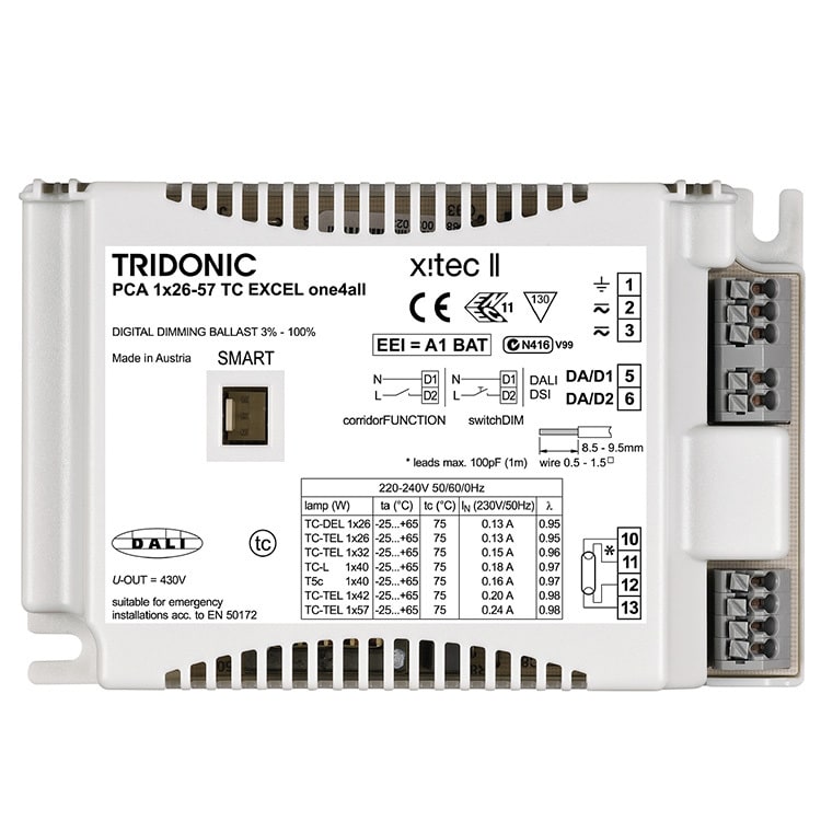 Tridonic - PCA 1/55 T5c EXCEL