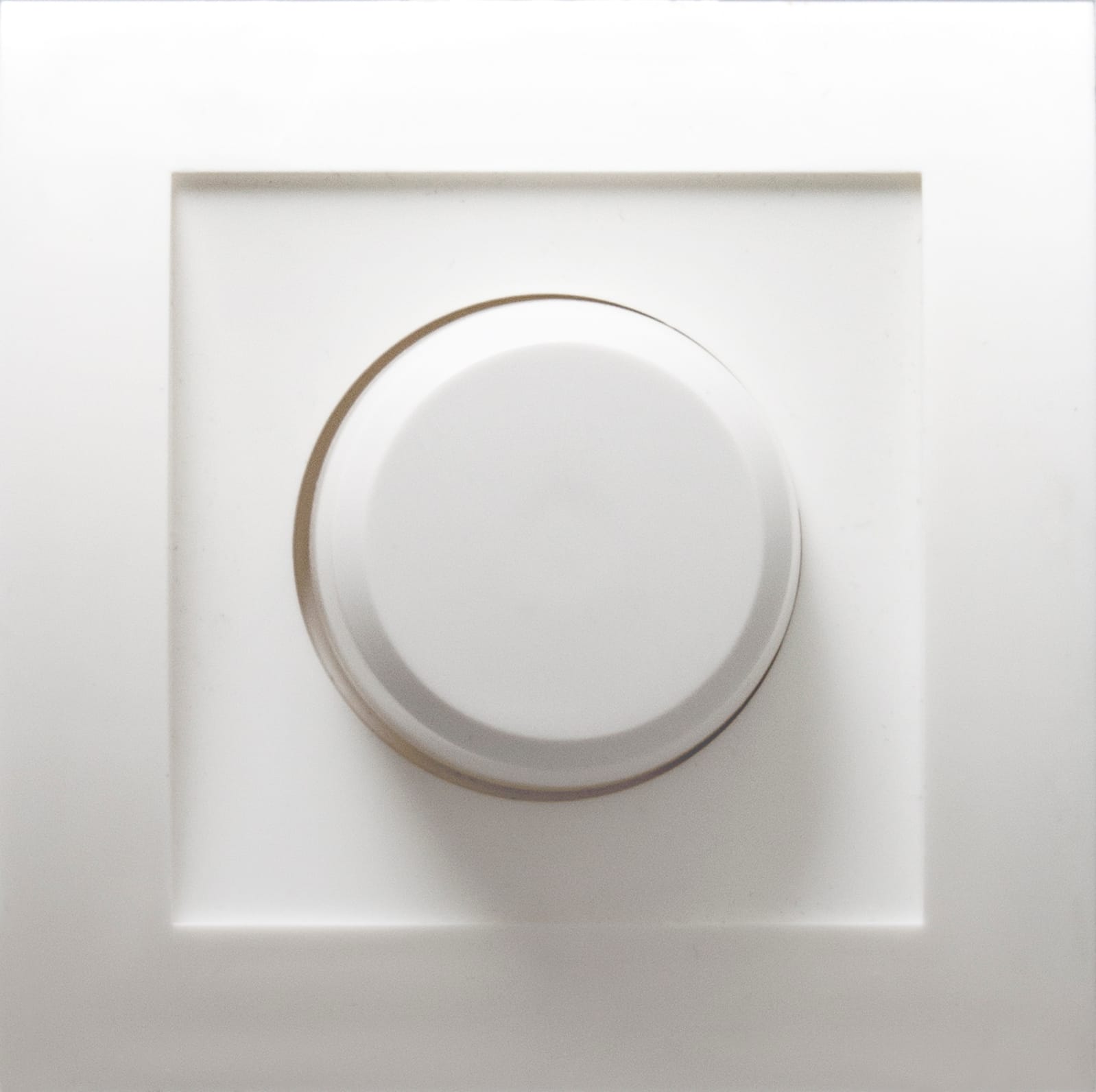 Calex - Hvit ramme til LED dimmer 
