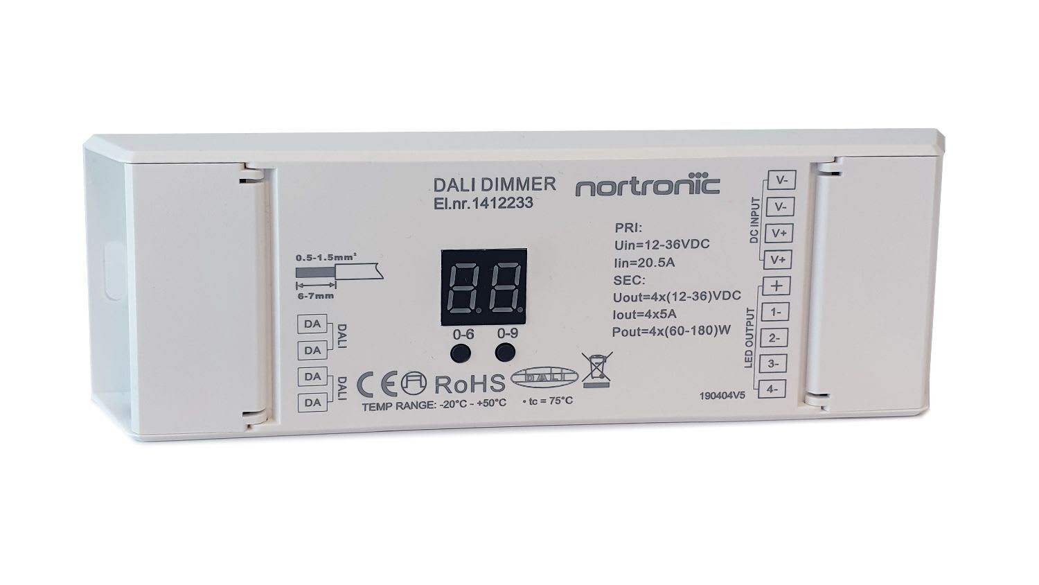 Easy LED concept - LED dimmer universal 20A12-36V