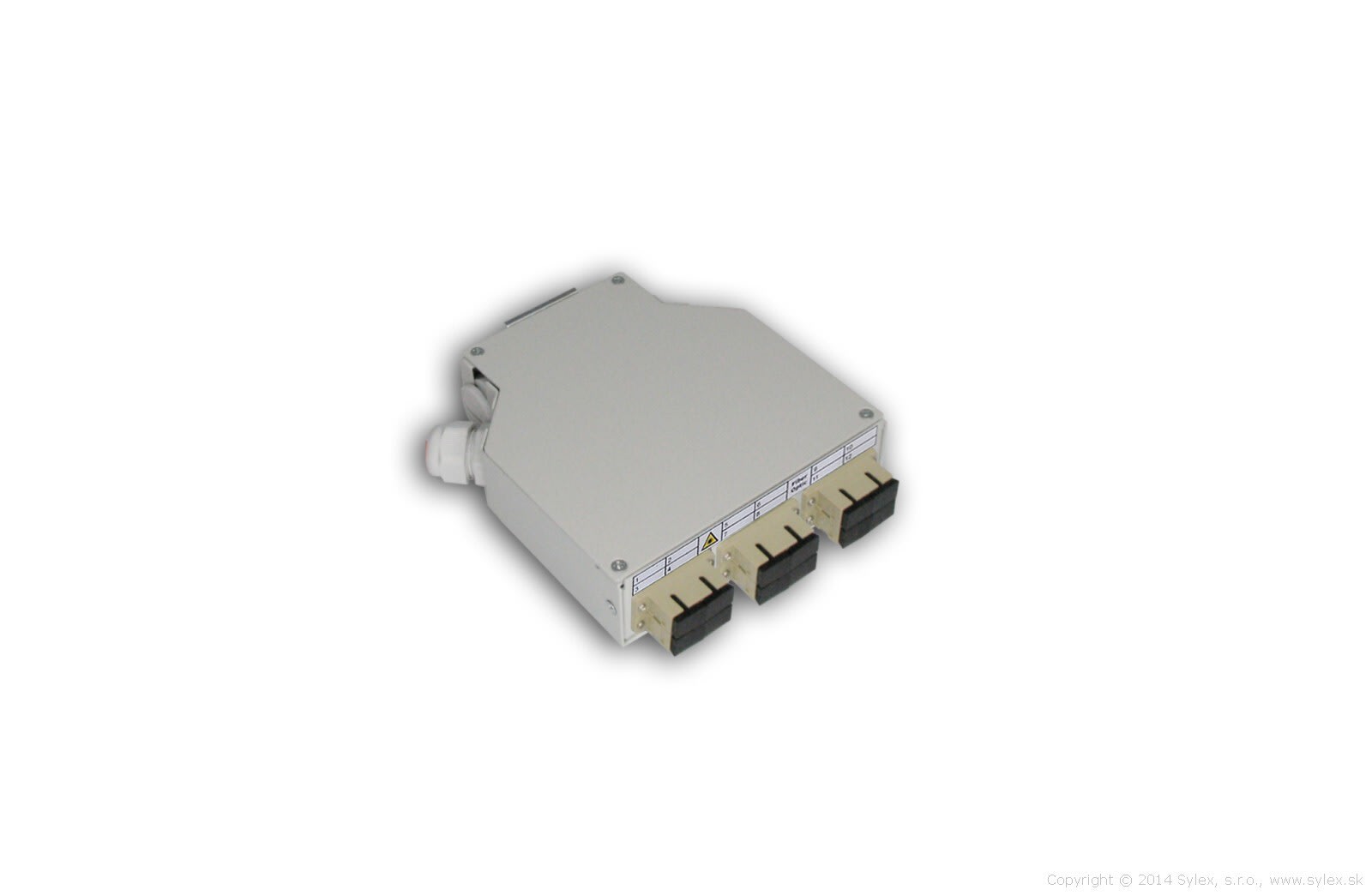 Centex - Din Rail Box for 6xSCD/STD/LC