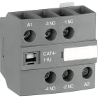 ABB Electrification - CAT4-11U, 1NO+1NC hjelpekontakt/spoletilkobling, frontmontert